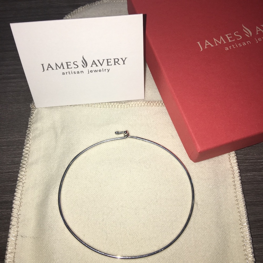 80’s James Avery hook charm  bracelet